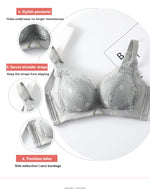 8cm Thickened Non-empty Cup Underwear Small Chest Gather Anti-sagging Hand-cup Bra Adjustable Bra Women