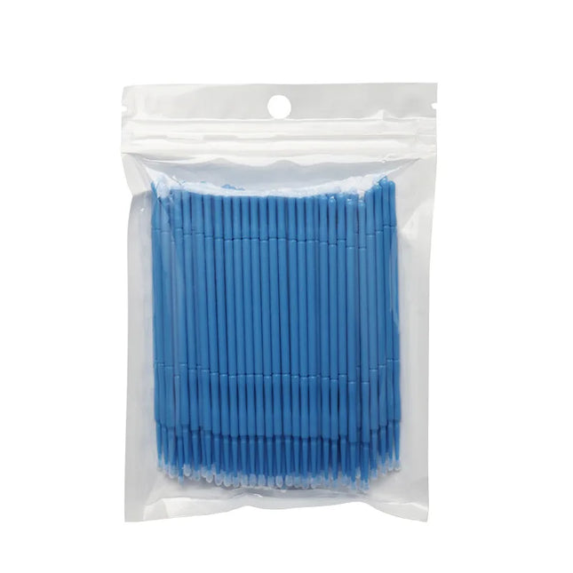 100PCS Disposable MicroBrush Eyelashes Extension Individual Lash Removing Swab Micro Brush For Eyelash Extension Tools
