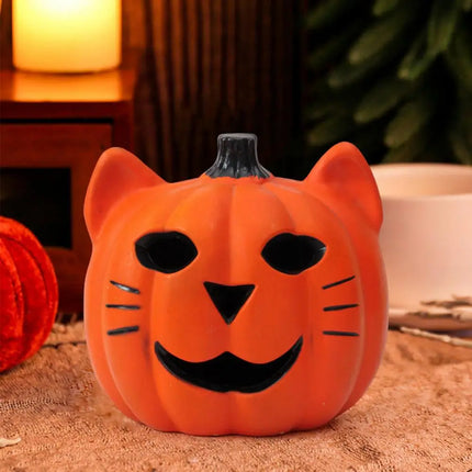 Cute Halloween Decor High-quality Plastic Pumpkin Spooky Halloween Pumpkin Lanterns for Indoor Outdoor Decor Light Up for Party