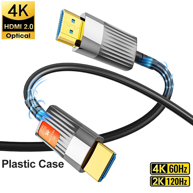 FDBRO 8K HDMI 2.1 Cable Fiber Optic Hdmi Cable 120Hz 48Gbps HDR HDCP for HD TV Box Projector Ps3/4 Ultra High Speed Computer