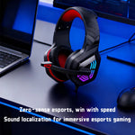 G7 LED Light Gaming Headset USB Stereo Surround Wired Headphone with Noise Reduction Mic Earphones for Computer PC Gamer