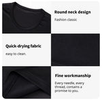 2/6 Pack Plus Size Men's Quick-drying Short-sleeved Shorts Suit Men's Leisure Sports Running Fitness T-shirt Joker Shorts Teen