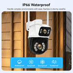 8MP PTZ WIFI Camera Kit Dual Lens PTZ IP Camera Smart Home Night Vision ICSEE APP NVR Outdoor 8CH Wireless CCTV Camera System