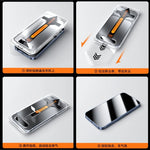 2Pcs Tempered Glass Easy install For iPhone 15 Pro Max 14Pro Full Cover Screen Protector Dust Free Installation For iPhone 15Pro