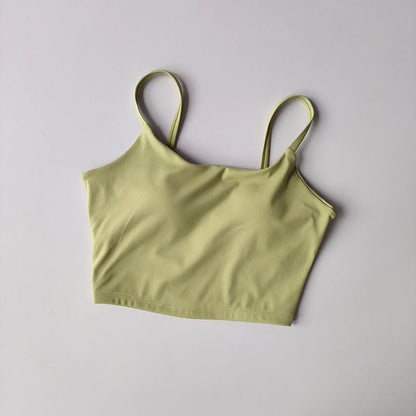 Women Breathable Sports Bra Fitness Top Push Up Sport Bra Fixed With Pad Yoga Bra Underwear Sport Tops For Running Vest Gym Wear