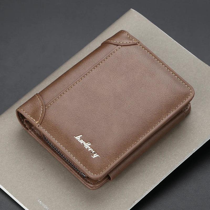 Leather Men Wallets Card Holder