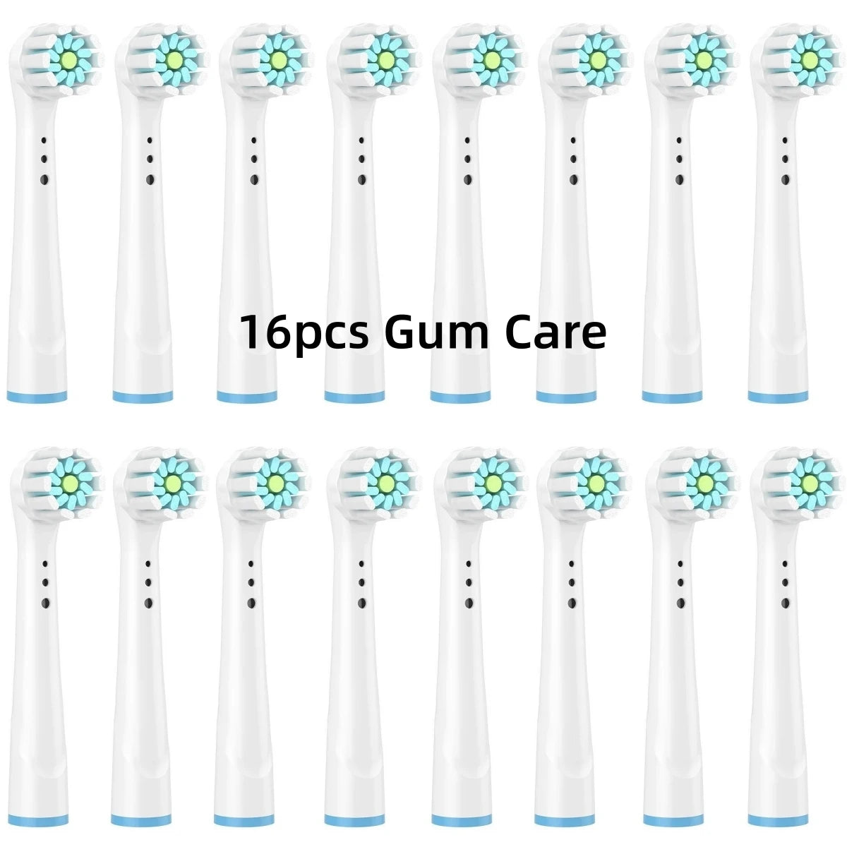 16/20PCS Brush Head nozzles for Oral B Electric Toothbrush Replacement Head Refill Sensitive Floss Cross Action for Oralb