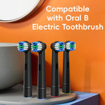 Replacement Toothbrush Heads Compatible with Oral B Braun Professional Electric Brush Heads 1000 1500 3000 6000 7000 7500 8000