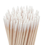 100/300 Pcs Disposable Ultra-small Cotton Swab Brush Lint Free Micro Wood Makeup Brushes Eyelash Extension Glue Removing Tools