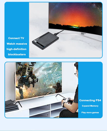 UTHAI 2.5-inch SSD Solid State Mechanical Serial Port SATA Toolless Micro Interface USB 3.1 External Mobile Hard Disk Case