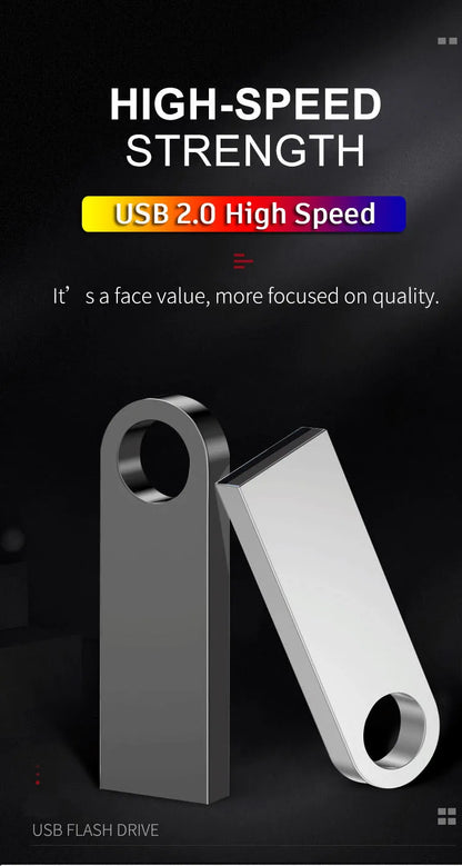 USB Flash Drive 128Gb Pendrive 128Gb Memory Stick 32Gb 4Gb Metal 64 Gb Pen Drive 8Gb Usb Stick 16 Gb