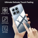 Four-Corners Shockproof TPU Case for Xiaomi 14T Pro Protective Cover For Xiaomi 14 13 Lite 13T Transparent Capa Fundas Coque