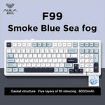 Aula F99 Gaming Mechanical Keyboard Three Mode 2.4g Wireless Bluetooth Wired Hot Swap PBT Gasket RGB For Games Typing 99 Keys