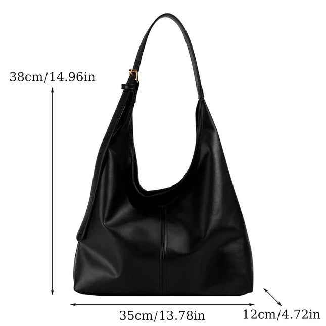 New Tote bag hand bill of lading shoulder women's bag retro simple large bag Tote bag