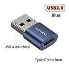 C to USB Blue