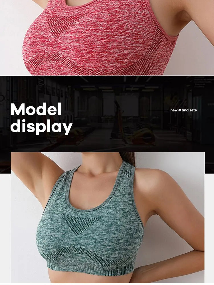 Soutien-gorge Push Up Respirant Pour Femmes, Sous-vêtements De Sport, Course À Pied, Yoga, Fitness