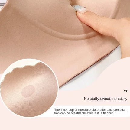 2024 New Push Up Bra for Small Chest  Ultra Thick 6CM Padded No Steel Ring Comfortable & Sexy Lift Lingerie for Flat Chest Women