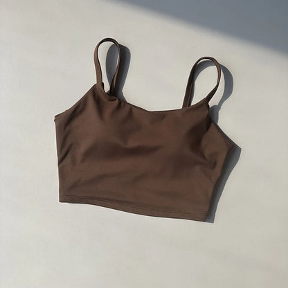 Women Breathable Sports Bra Fitness Top Push Up Sport Bra Fixed With Pad Yoga Bra Underwear Sport Tops For Running Vest Gym Wear