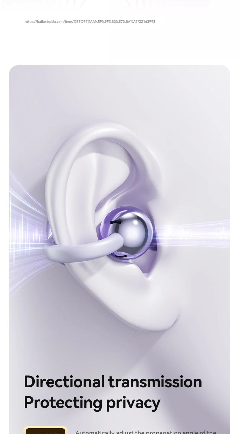 Xiaomi M91 Bluetooth Wireless EarClip Headphone Bluetooth 5.4 ENC Noise Reduction Wireless Earbuds Gaming Sports Headphones