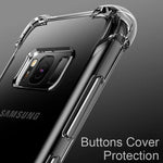 Luxury Silicone Case For Samsung Galaxy S25 S24 S20 FE S10 S9 S8 Plus S10E Note 8 9 10 Lite Transparent Soft Shockproof Case