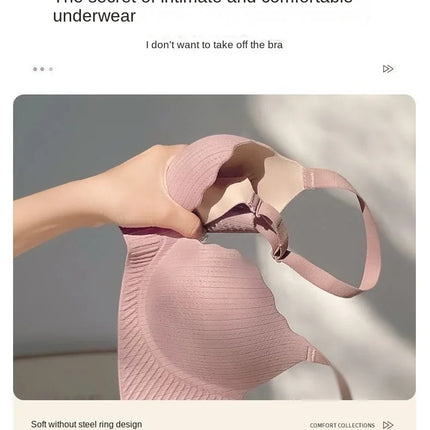 2024 New Push Up Bra for Small Chest  Ultra Thick 6CM Padded No Steel Ring Comfortable & Sexy Lift Lingerie for Flat Chest Women