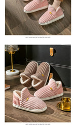 Asgard Classic Plush Slippers For Women Winter 2024 New Outdoor Fluffy Warm Boots Leisure Cotton Shoes Indoor Cozy Home Slides