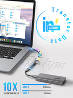 Lemorele 120cm 4Ports USB HUB OTG USB A 3.0 Adapter Multi Splitter Adapter Laptop Accessories For Xiaomi Lenovo Macbook Pro