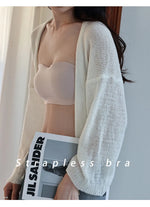 Sexy Seamless Tube Top Bra Invisible strapless Bras Women Underwear thin Non slip Push up Bralette Wireless Female Lingerie