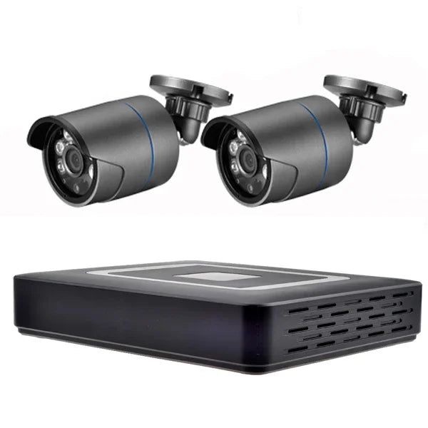 AZISHN H.265+ 8CH 5MP AHD DVR Kit CCTV System Motion Detection HD Outdoor IP66 Bullet Camera XMEye APP P2P Surveillance Set