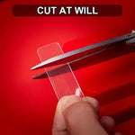 300Pcs Double Sided Adhesive Tape Nano Reusable Super Strong Transparent Wall Stickers WaterProof Widely Used Wall Mount Sticker