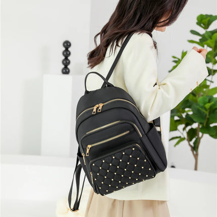 Fashion Bagpack Women High Quality Nylon Backpacks Female Big Travel Back Pack Large School Bags for Teenage Girls Shoulder Bag