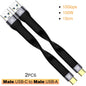 USB3.1 10Gbps Short Cable 13cm PD 100W USB to Type C Cable Converter OTG USB Adapter USB4 20Gbps Cable 22cm for SSD Power Bank