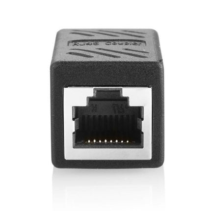 New RJ45 Connector Cat7/6 Ethernet Adapter Gigabit Interface Network Extender Convertor For Extension Cable Female to Female