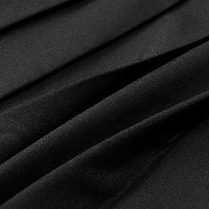 Korean Fashion A Line Skirts Women Vintage Grey Casual High Waist Pleated Skirts Streetwear All Match Elegant Black Midi Skirts