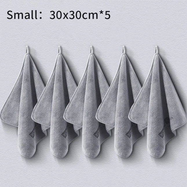 High-end Microfiber Auto Wash Towel Car Cleaning Drying Cloth Hemming Car Care Cloth Detailing Car Wash Towel