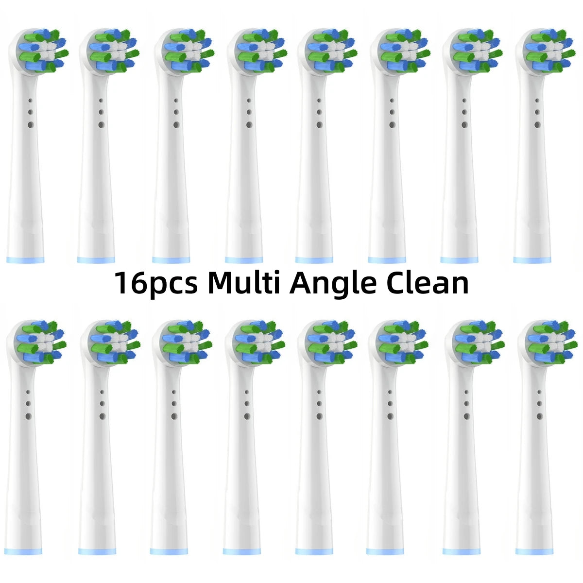 16/20PCS Brush Head nozzles for Oral B Electric Toothbrush Replacement Head Refill Sensitive Floss Cross Action for Oralb