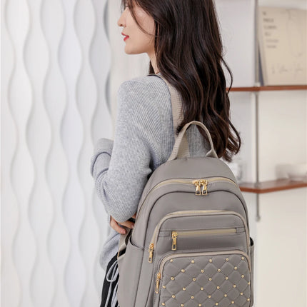 Fashion Bagpack Women High Quality Nylon Backpacks Female Big Travel Back Pack Large School Bags for Teenage Girls Shoulder Bag