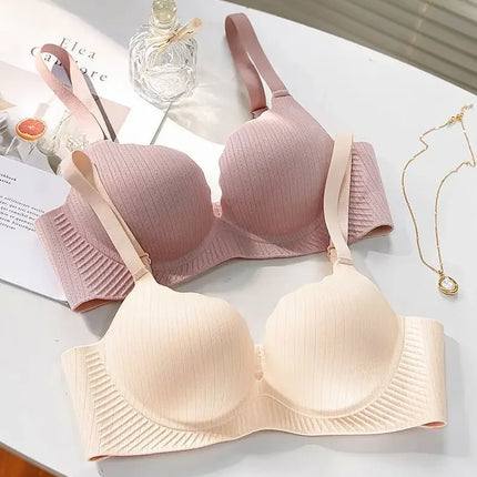 2024 New Push Up Bra for Small Chest  Ultra Thick 6CM Padded No Steel Ring Comfortable & Sexy Lift Lingerie for Flat Chest Women