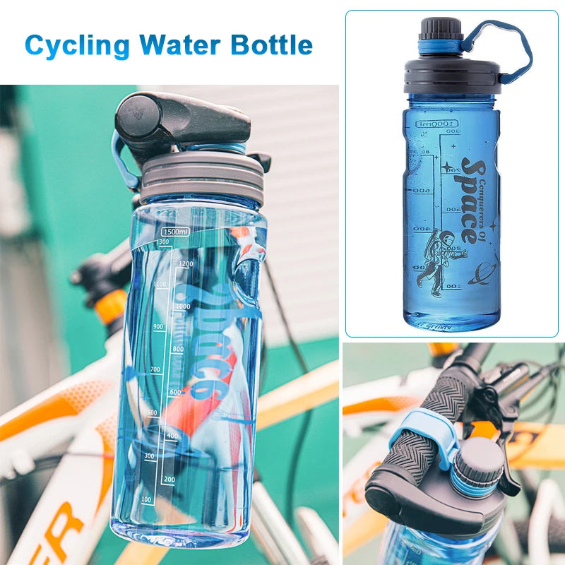 2L 3L Large Capacity Sport Water Bottle With Filter Eco-Friendly Plastic Water Cup Portable Fitness Drink Bottle Kettle BPA Free