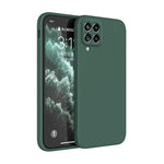 Funda Original Phone Case for Samsung A12 M12 A22 M22 A32 A42 A52 A72 5G Matte Silicone Camera Protective Cover Cases