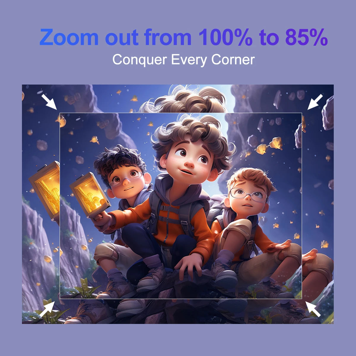 Magcubic HY320 portable Projetor