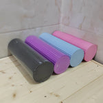 Yoga Roller Round EVA Foam Cylinder Hexagonal Roller for Pilates Exercise Enhanced Home Workouts Diameter 9.5cm Length 29.7cm