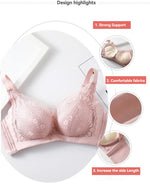 8cm Thickened Non-empty Cup Underwear Small Chest Gather Anti-sagging Hand-cup Bra Adjustable Bra Women
