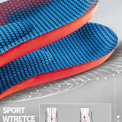 Orthotic Insole Arch Support Flatfoot Running Insoles for Shoes Sole Orthopedic Insoles For Feet Ease Pressure