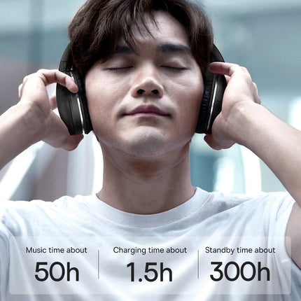 Baseus D02 Pro Wireless Headphones Bluetooth Earphone 5.3 Foldable Headset Sport Over the Ear Headphone Gaming Bluetooth Earbuds