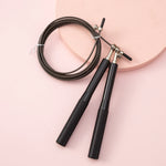 Steel wire skipping rope fitness sports equipment bearings skipping rope middle school students training aluminum alloy