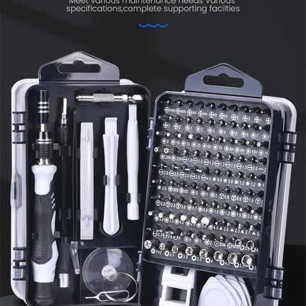 115 in 1Multifunctional Screwdriver Set Computer PC Mobile Phone Equipment Repair Screw Driver Insulation Manual Household Tools