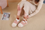 BEVERGREEN Winter Cute Cat Paw Designer House Women Fur Slippers Floor Mute Bedroom Lovers Warm Plush Shoes Indoor Fluffy Slides