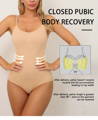 Women Bodysuit Shapewear Tummy Control Full Body Shaper Slimming Sheath Butt Lifter Push Up Thigh Slimmer Abdomen Shapers Corset