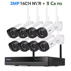 16CH NVR 8 Cameras / US Plug / 3T（户外运动）